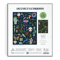 Occults and curious 1000 piece glow in the dark puzzle