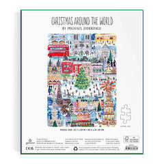 Galison - Storrings Christmas World Foil Puzzle - 1500pc