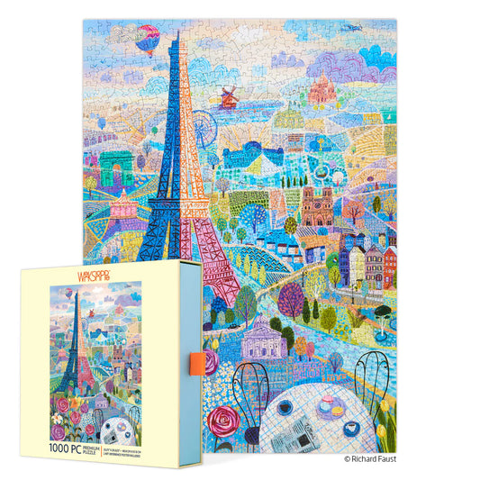 Workshoppe 1000pc premium puzzle - paris