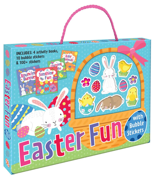 bubble sticker activity case - easter