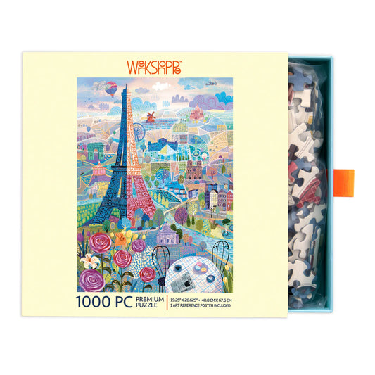 Workshoppe 1000pc premium puzzle - paris