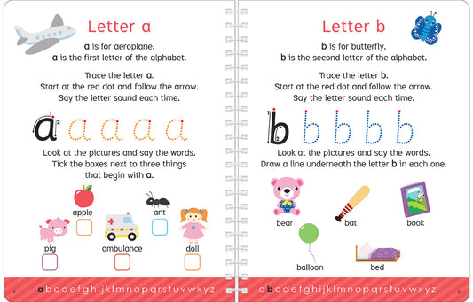 little genius wipe clean bumper workbook - preschool