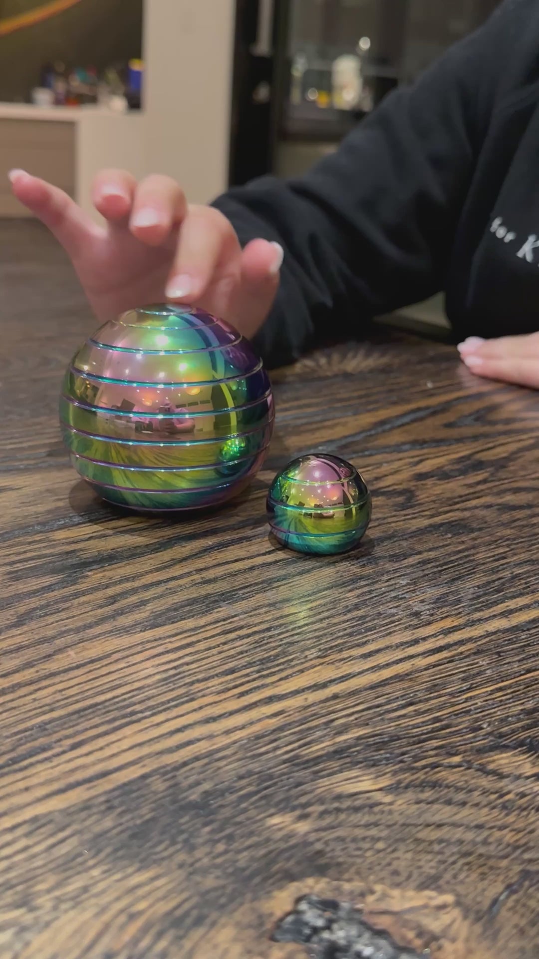 MEGA oil slick spinning gyro