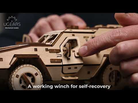 ugears dozor-b combat vehicle