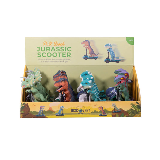 Pull-Back Jurassic Scooter