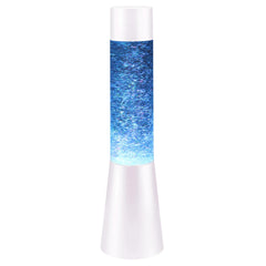 swirling glitter lamp