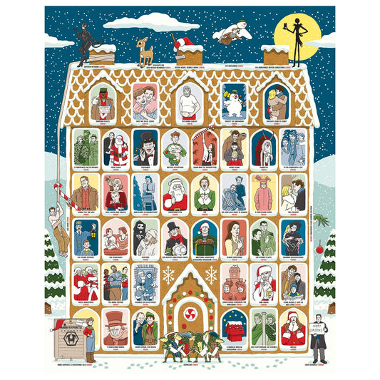 Bucket List - 50 Must Watch Christmas Movies puzzle 1000pc