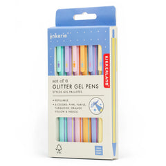 Glitter Gel Pens - Set of 6