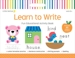 Little genius Vol 2  - Mega activity pad- Learning to write ages 6+