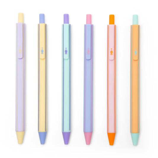 Glitter Gel Pens - Set of 6