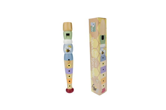 buzzy days wooden recorder