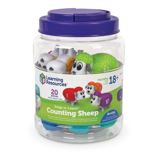 snap n learn counting sheep