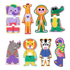 djeco - savana trio puzzle 24pc