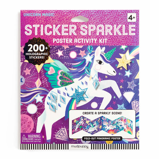 Sticker Sparkle Poster Activity Set