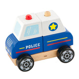 stacking police car