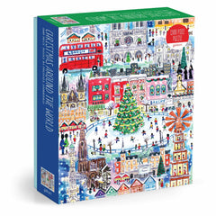Galison - Storrings Christmas World Foil Puzzle - 1500pc