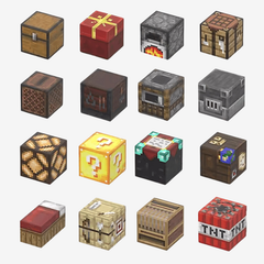 Miniblox - special blocks 17pce set