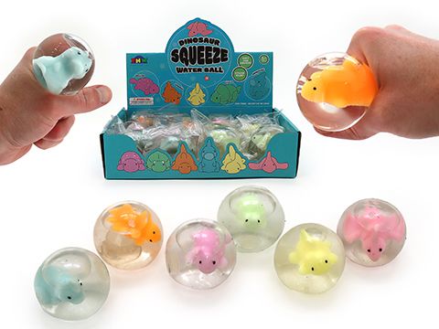 water splat ball - dinosaur