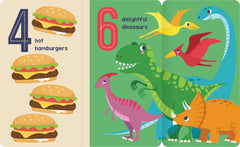 Tall chunky board book  - 123
