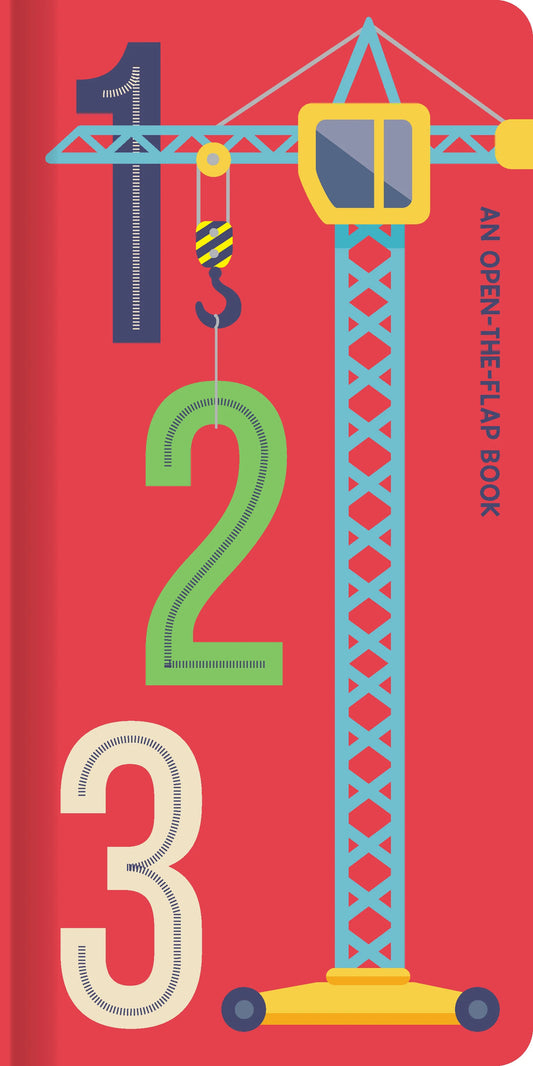 Tall chunky board book  - 123