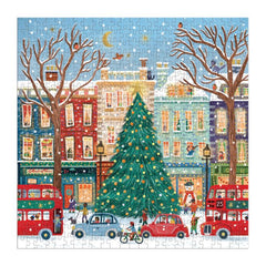 tinsel city foil puzzle - 500pc