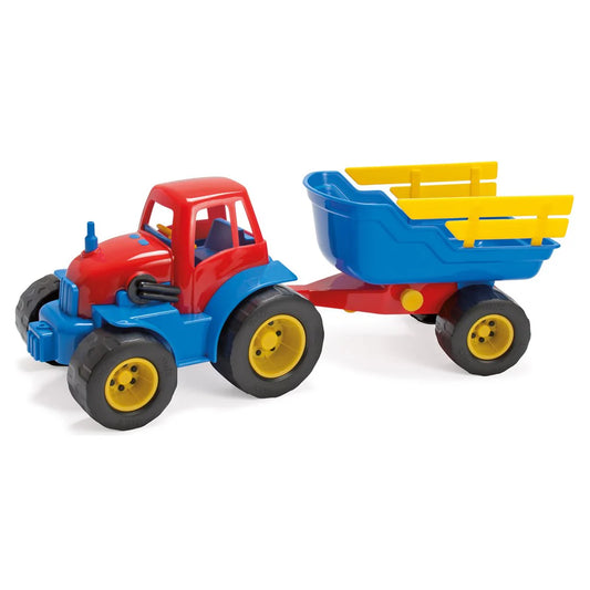 dantoy - classic tractor with trailer