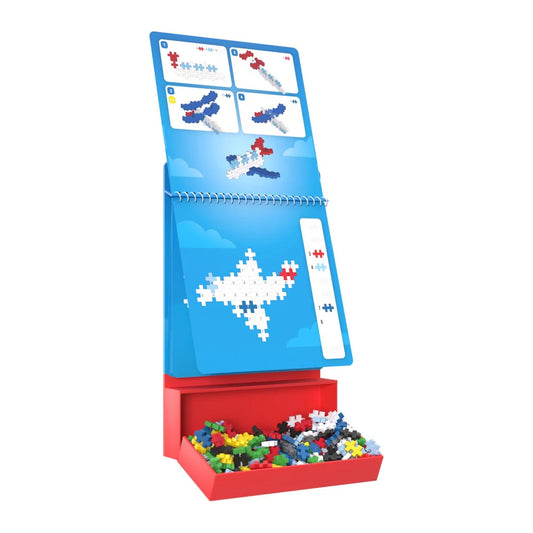 Plus-Plus - Activity Pad - Puzzle by Number - Transportation