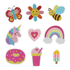 Diamond Art Stickers 3pcs Set