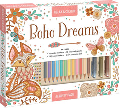 relax and colour activity pack