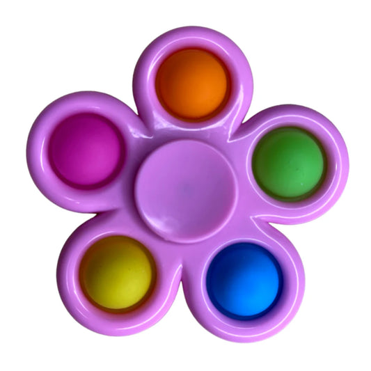 Flower pop spinner assorted