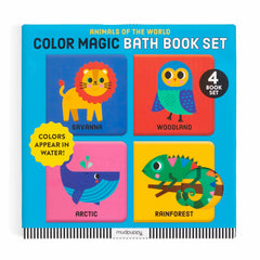 Animals of the World Colour Magic Book - 4pcs Set