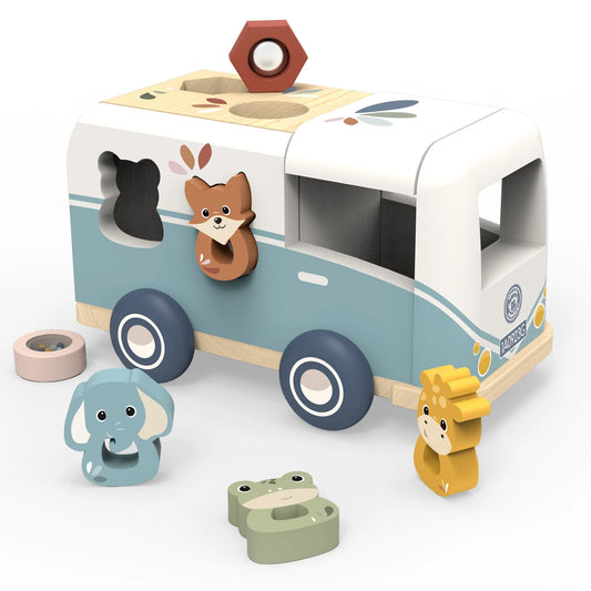 speedy monkey - van shape sorter