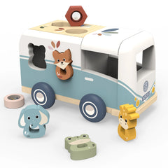speedy monkey - van shape sorter