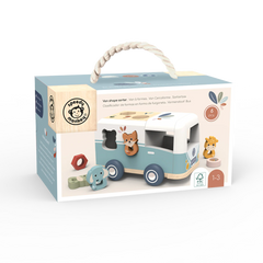 speedy monkey - van shape sorter
