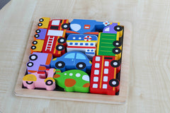 vehicles chunky puzzle