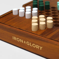 Luckies Iron & Glory-Chinese Checkers Multi-Coloured