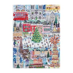 Galison - Storrings Christmas World Foil Puzzle - 1500pc