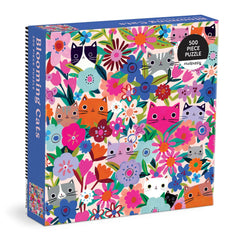 Blooming Cats Family Puzzle - 500pcs