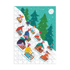 christmas mini puzzle 130pc