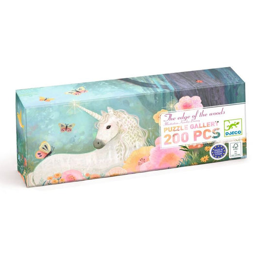 djeco - edge of the woods puzzle 200pc