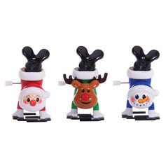 Wind Up Christmas Sprinters 3pcs