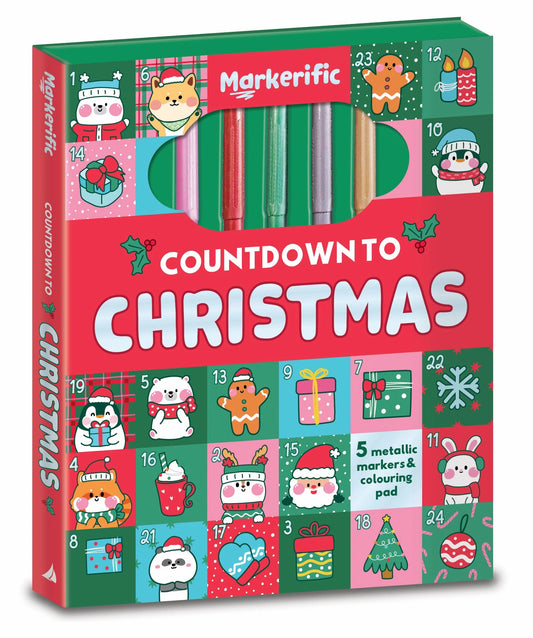 markerific - countdown to christmas