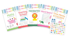 Little genius Vol 2 - 5 pack of activity pads  - ages 5-6