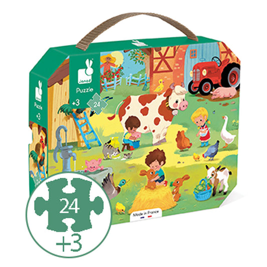 janod farm 24pc puzzle