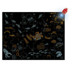 ocean depths magic lamp 24pc puzzle