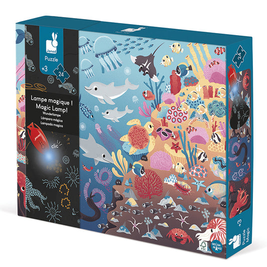 ocean depths magic lamp 24pc puzzle