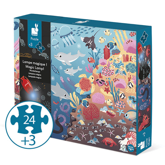 ocean depths magic lamp 24pc puzzle