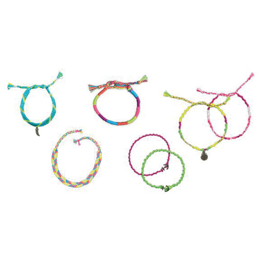 7 neon brazilian bracelets to make