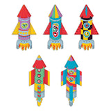 10 paper rockets to make