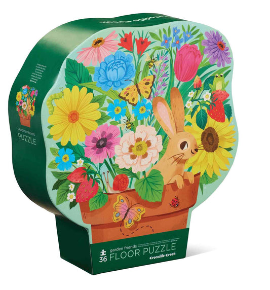 garden friends floor puzzle 36pc